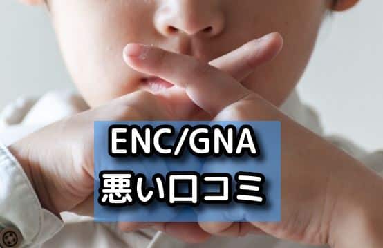 ENC/GNA悪い口コミ